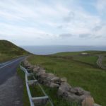 Coast road. Atlantic ocean. Ireland.