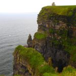 O'Brien's Tower. Cliffs of Moher. Ireland.