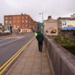 Shannon River bridge. Limerick. Ireland.