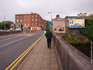 Shannon River bridge. Limerick. Ireland.