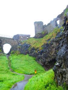 Dunluce Castle. Northern Ireland.