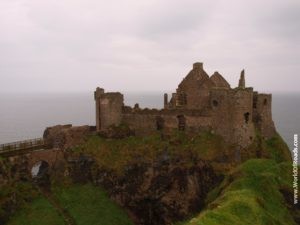 Dunluce Castle. Northern Ireland.