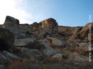 Скалы Кобустана, Азербайджан
