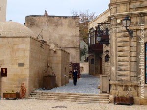 Narrow street. Baku.