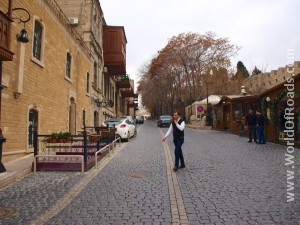 Street. Old city. Baku.