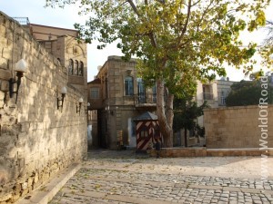 Street. Old city. Baku.