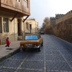 Street. Old city. Baku.