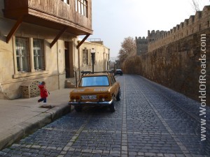 Street. Old city. Baku.