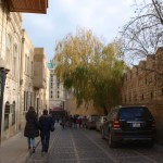 Street. Old city. Baku.