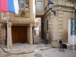 Street. Old city. Baku.