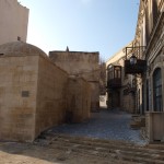 Narrow street. Baku.