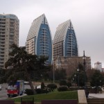 Baku. New buildings.