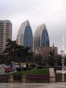 Baku. New buildings.