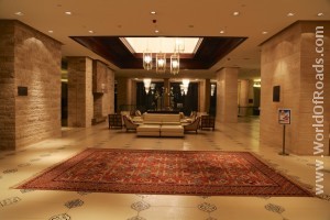 Shahdag hotel. Hall.