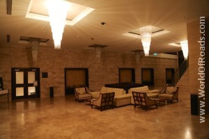 Shahdag hotel. Hall.