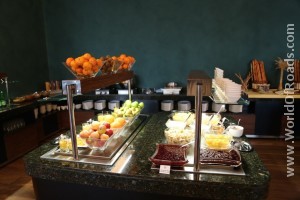 Shahdag hotel. Breakfast.