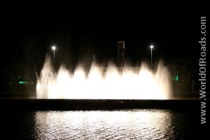 Танцующий фонтан. Батуми.