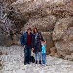 Общее фото возле скал заповедника Гобустан