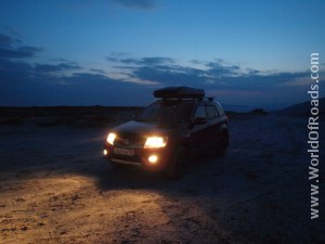 Suzuki grand vitara 2013 на грязевых вулканах в Азербайджане