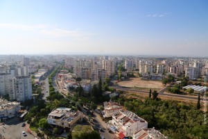 Анталия с высоты птичьего полета.