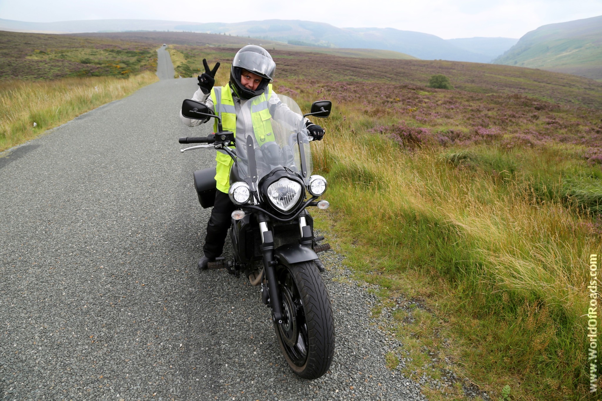 Motorcycle travelling in Ireland